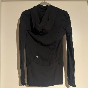 Lululemon Athletica Black Hooded Top